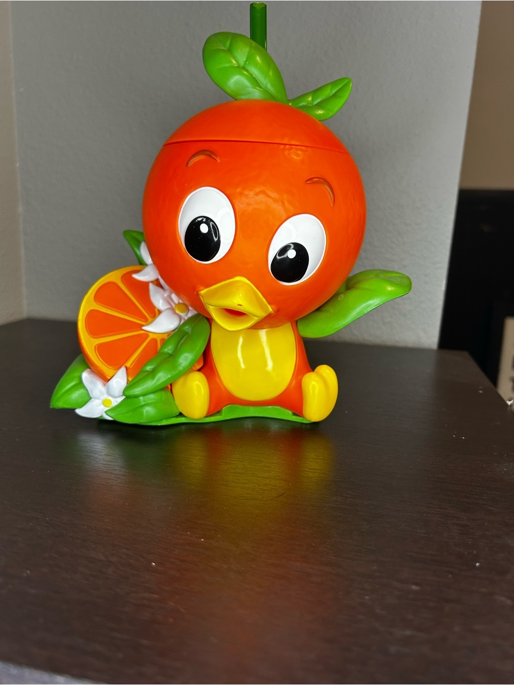 Disney Orange bird sipper cup with lid and straw.
